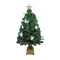 Northlight 3' Pre-Lit Medium Profile Holly Berries Artificial Christmas Tree - Multi-Color LED Lights
